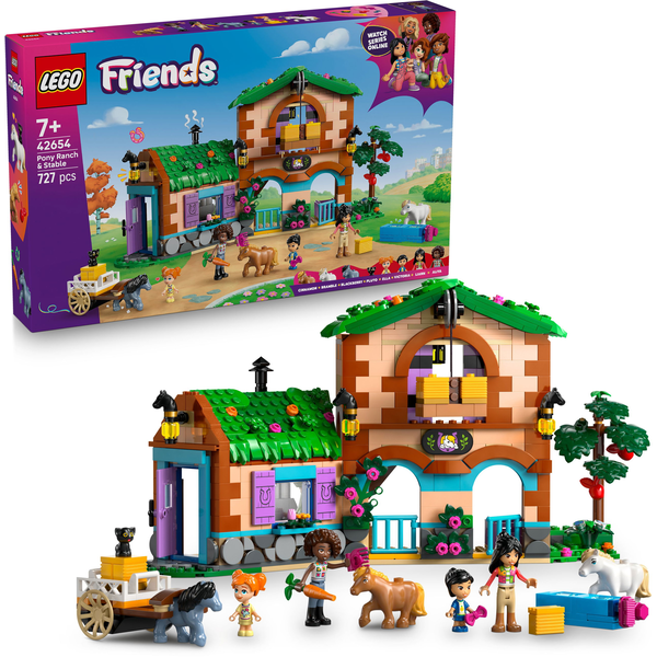 LEGO® Friends 42654 Pónifarm és istálló