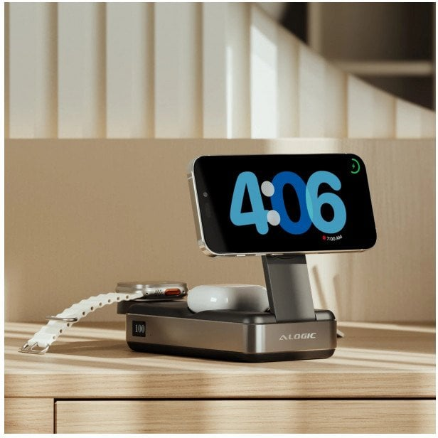 ALOGIC Roam 21000 mAh Vezeték nélkül tölthető Fekete (R20KWCPB100W)