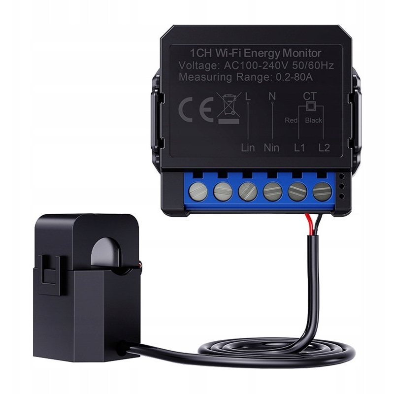 AVATTO WPM16-1 WiFi Intelligens kétirányú energia-mérő (WPM16-1)