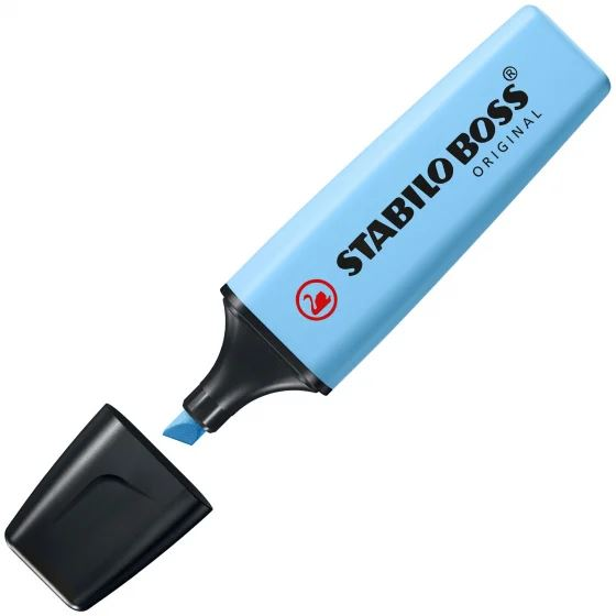 STABILO Boss Original Pastel speedmarker 1 stk Mejselspids Blå