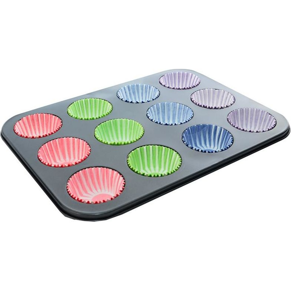 Muffin forma Orion 27 x 35 cm, 6,5 cm átmérőjű