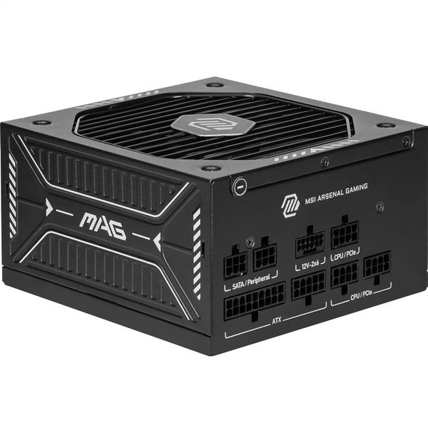 MSI MAG A750GLS PCIE5 alimentatore per computer 750 W 24-pin ATX ATX Nero