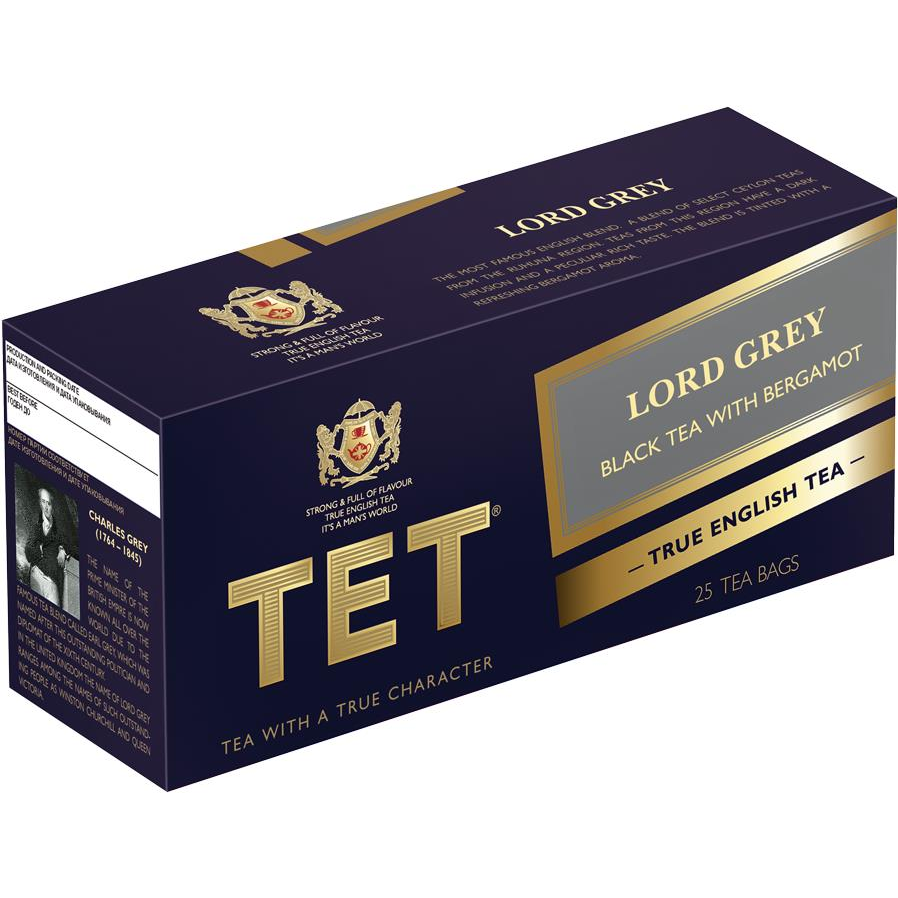 TET Tea Lord Grey 25 sachets (00236)