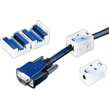 Roline Ferrít gyűrűsmag osztott 290 Ω Kábel Ø (max.) 10.00 mm (H x Sz x Ma) 32 x 24.50 x 23.50 mm 1 db