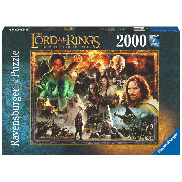RAVENSBURGER PÁN PRSTENŮ NÁVRAT KRÁLE 2000P - (10217293) (PUZZL