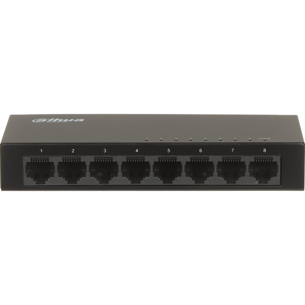 Dahua Technology Access DH-PFS3008-8GT Non gestito L2 Gigabit Ethernet (10/100/1000) Nero