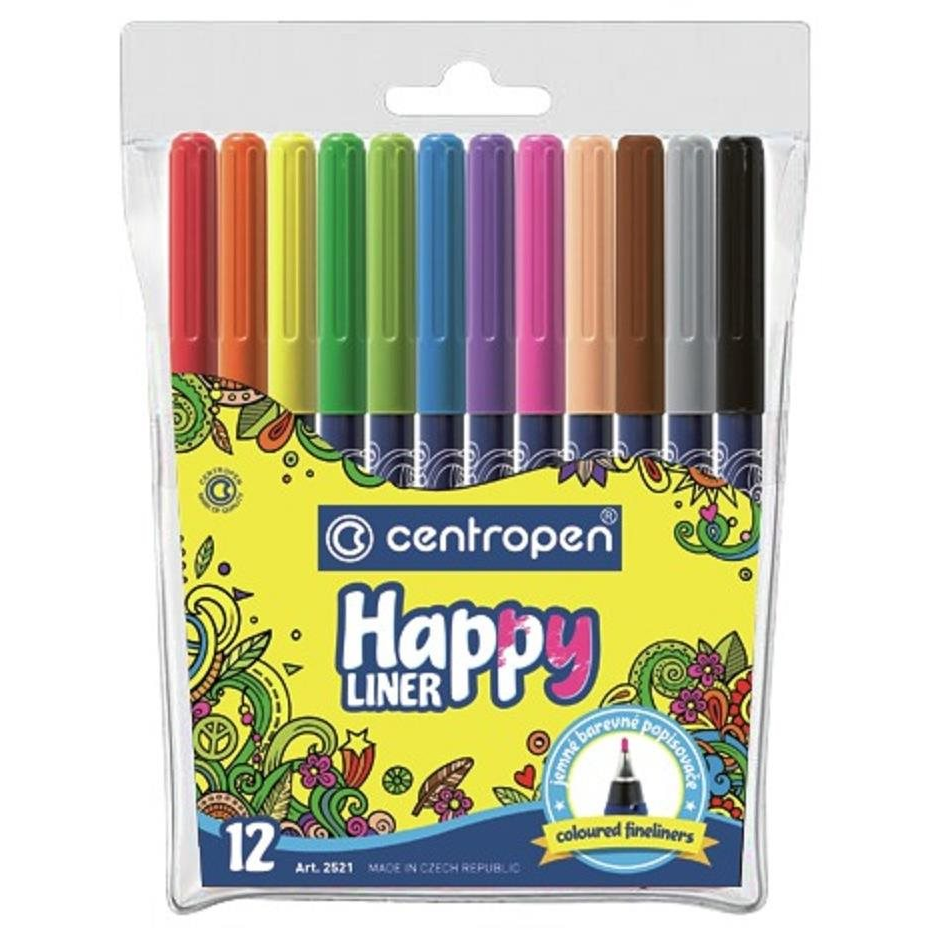 Centropen Happy Liner 2521/12 Marker (8595013635704)