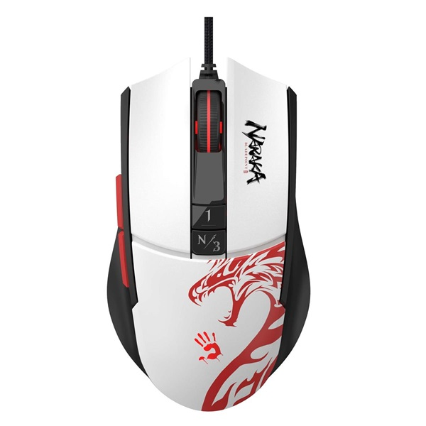 A4-Tech Bloody L65 Max RGB Naraka vezetékes optikai gamer egér (A4TMYS47526)