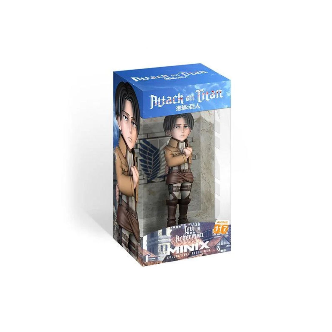 Minix 117 Anime - Attack On Titan Levi Ackerman gyűjthető Animációs figura 12cm (15306)