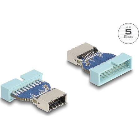 Delock USB 5 Gbps Adapter Pfostenstecker zu intern USB Typ-E Key A Buchse