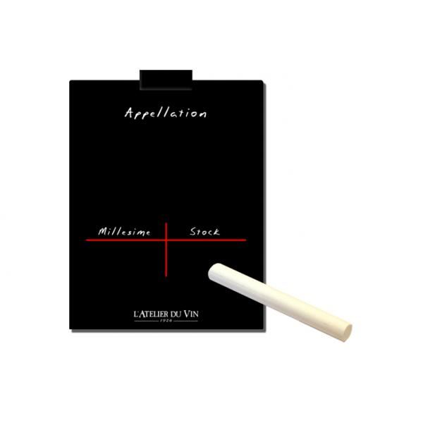 L'Atelier du Vin 081100 Ardoises a clipser írható pince tábla (10 db)
