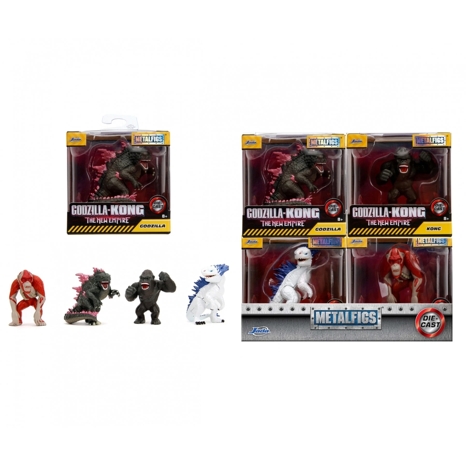 Jada Toys Godzilla x Kong figura - Többféle (253250001)