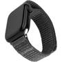 Фиксирана найлонова спортна каишка за Apple Watch 38/40/41 мм, тъмно сива, FIXNST2-436-GR