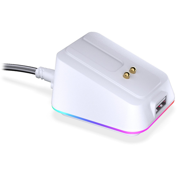 Endorfy Egér - Mouse Dock (RGB, dokkoló, fehér)