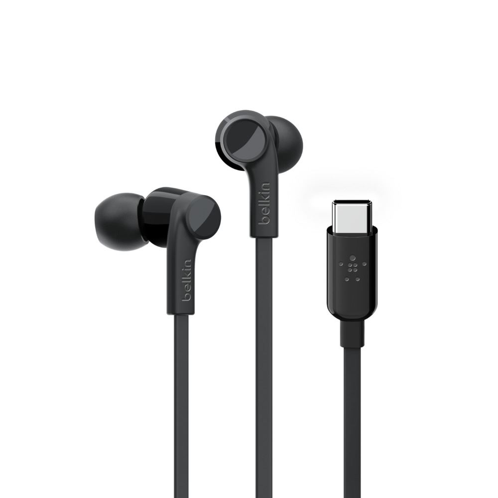 Belkin Soundform USB-C fülhallgató fekete (G3H0002btBLK) (G3H0002btBLK)