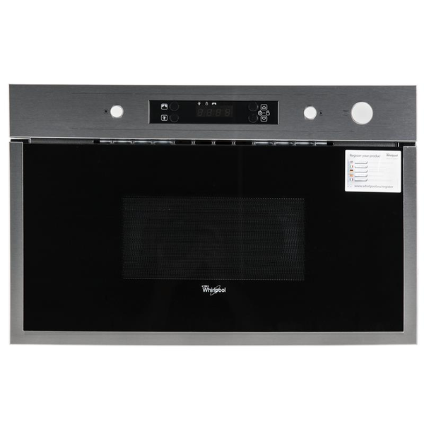 Whirlpool AMW 440/IX Вграден Соло микровълна 22 Д 750 W Черен, Сребърен
