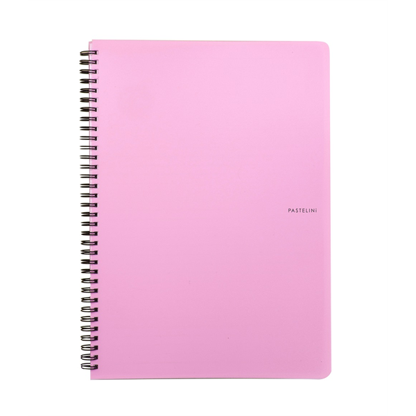 Oxybag Pastelini Pink A5 60 lapos vonalas spirálfüzet (8-072)