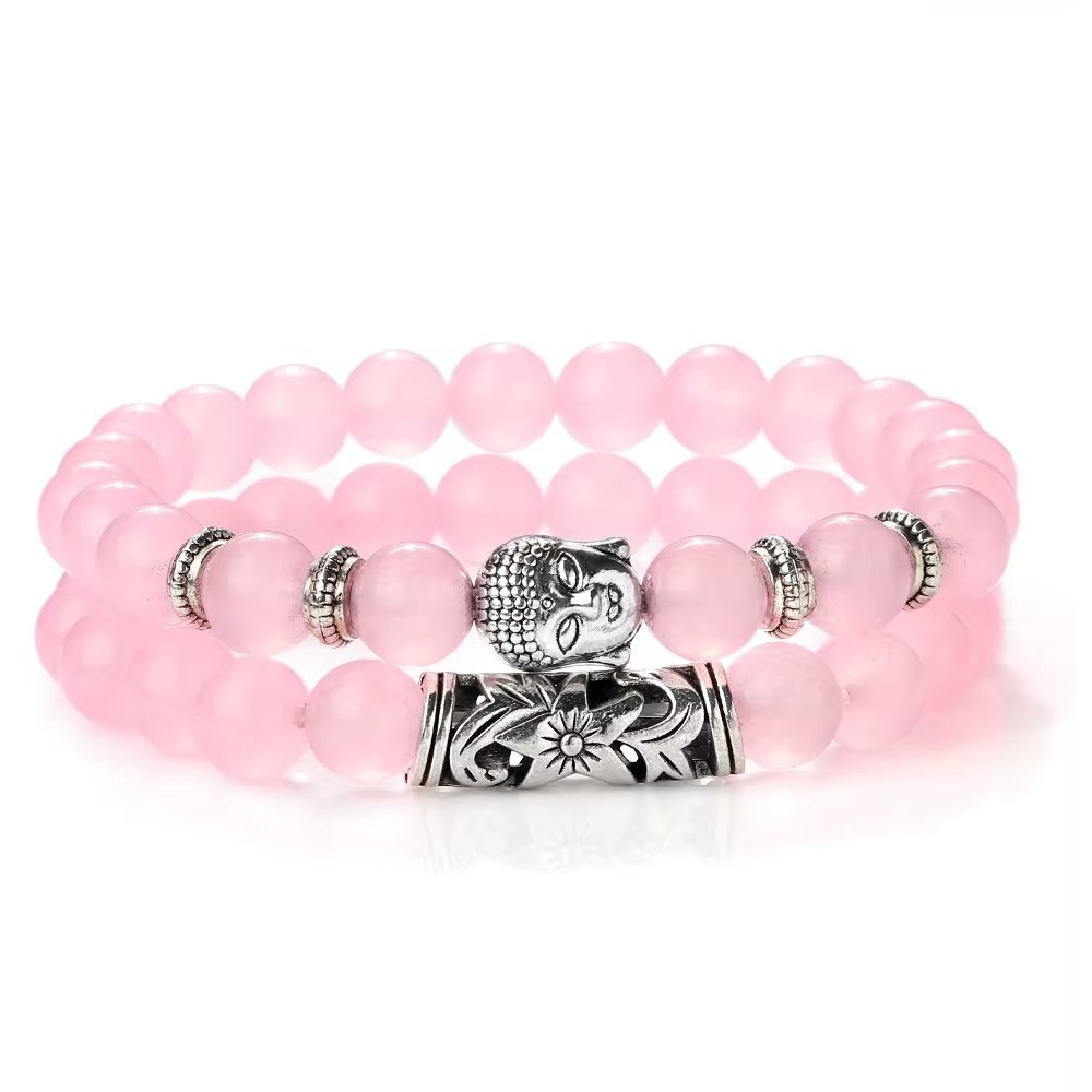 Silver Star Amaryllis női karkötő, Buddha, szett, 2 db (22201)