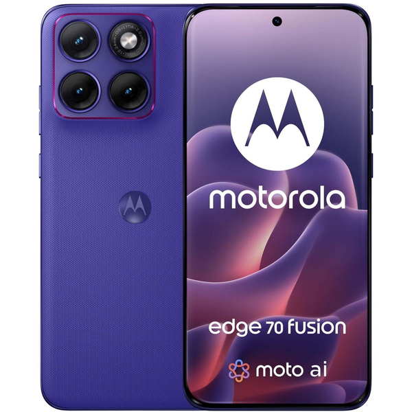 Motorola edge 70 fusion 17,2 cm (6.78") Dual SIM Android 16.0 5G USB Type-C 8 GB 256 GB 7000 mAh Violet