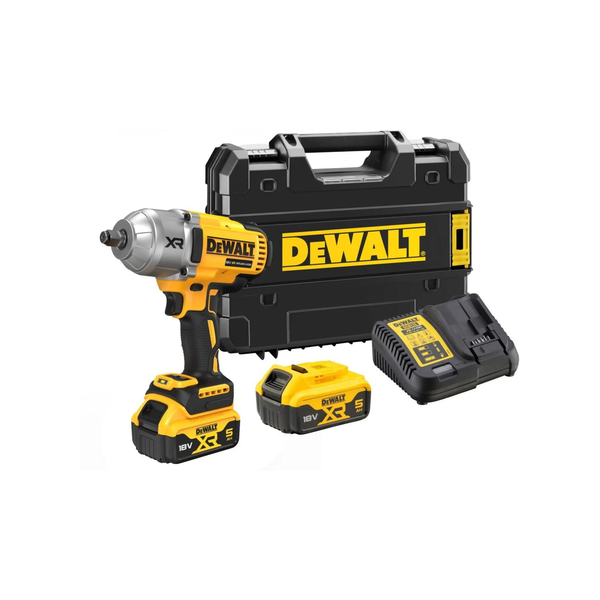 DeWalt DCF900P2G-QW akkus kefe nélküli ütvecsavarozó, 2db 5,0Ah-s akkuval