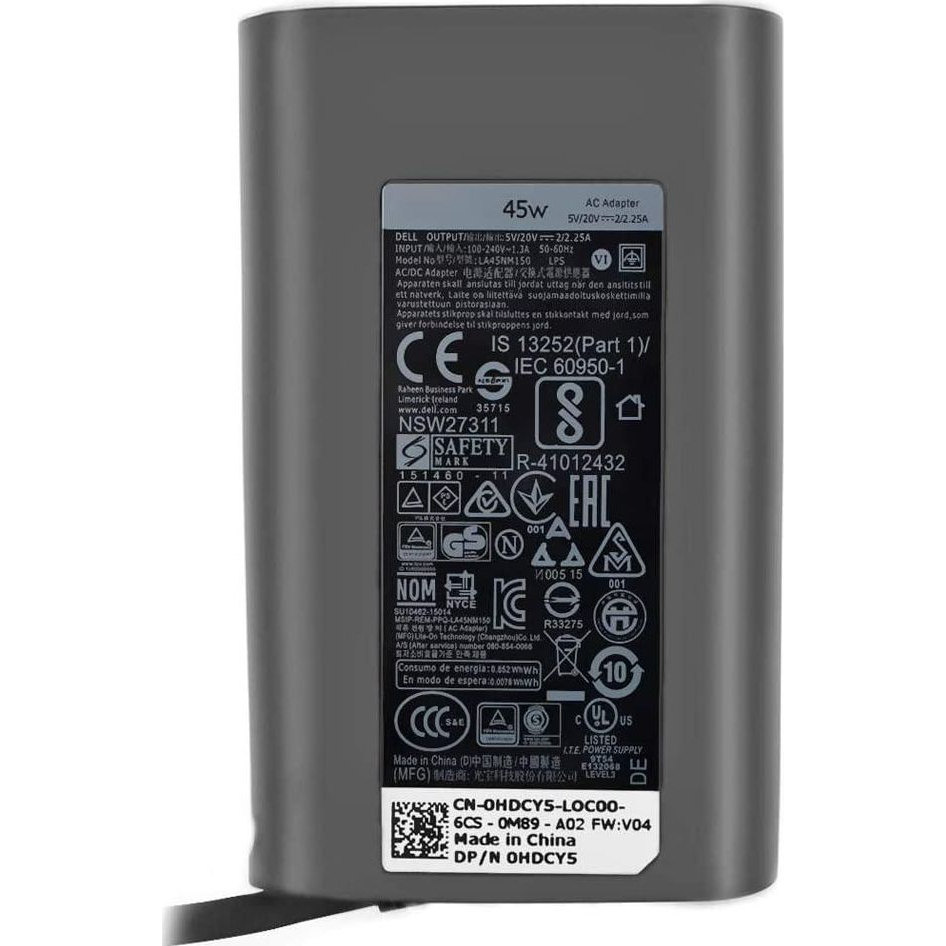 DELL X2GC2 áramátalakító és inverter Beltéri 45 W (X2GC2)