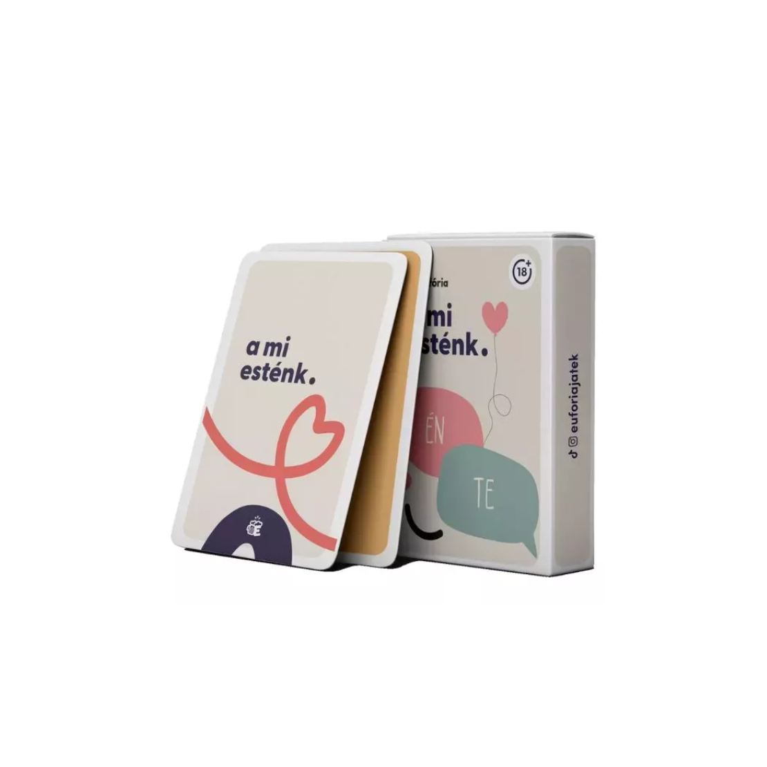 Eufória A mi esténk 18+ páros kártyajáték felnőtteknek (5999861962044)