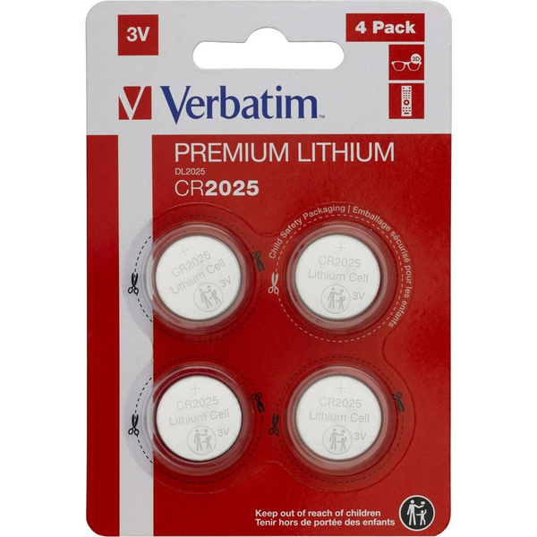 Verbatim CR2025 Wegwerpbatterij Lithium