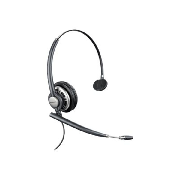 POLY HW710 Auricolare Cablato A Padiglione Ufficio Nero