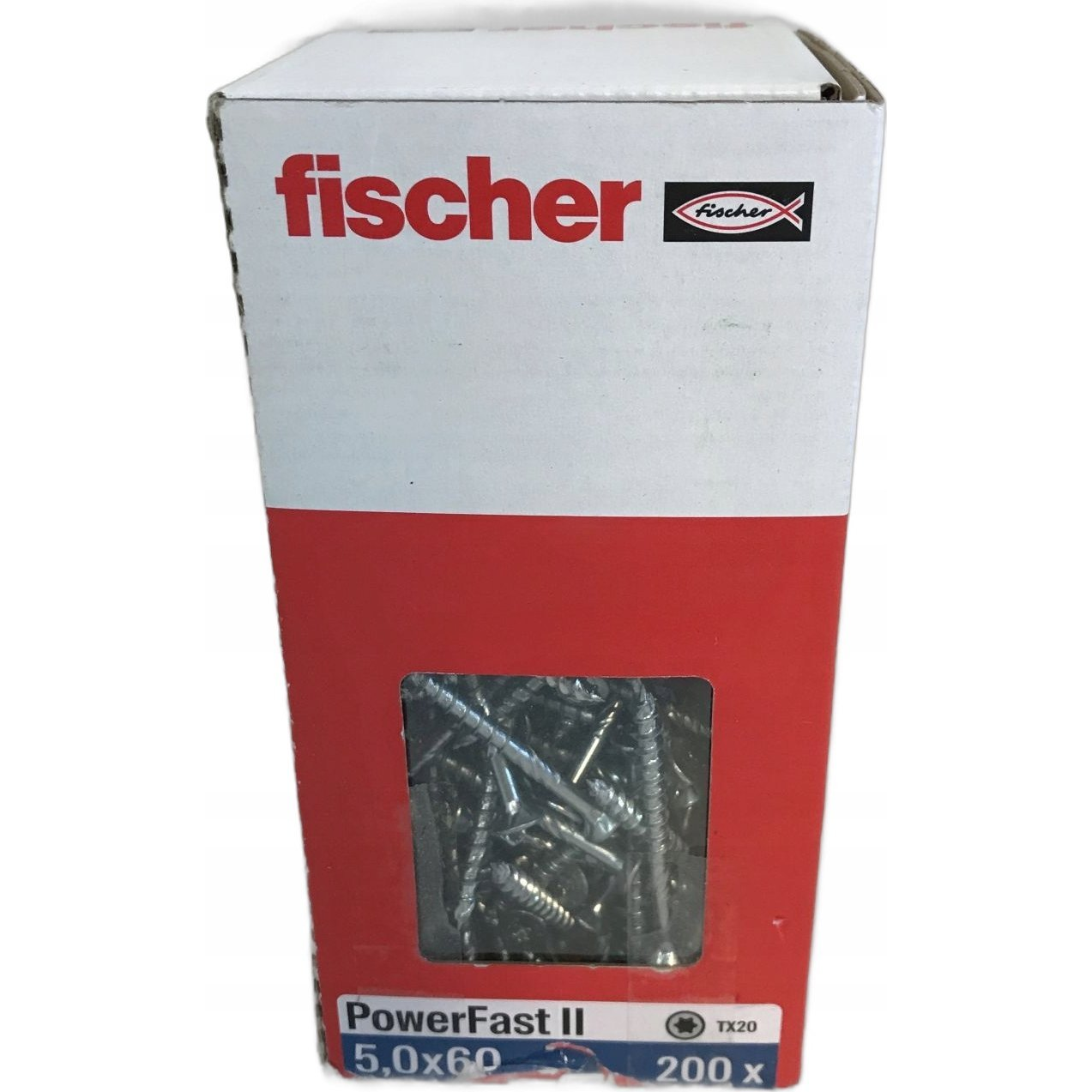 Fischer 670642 Power-Fast II Szorítólemezes csavarok 5 mm 60 mm T-profil Acél Galvanikusan cinkezett 200 db (670642)