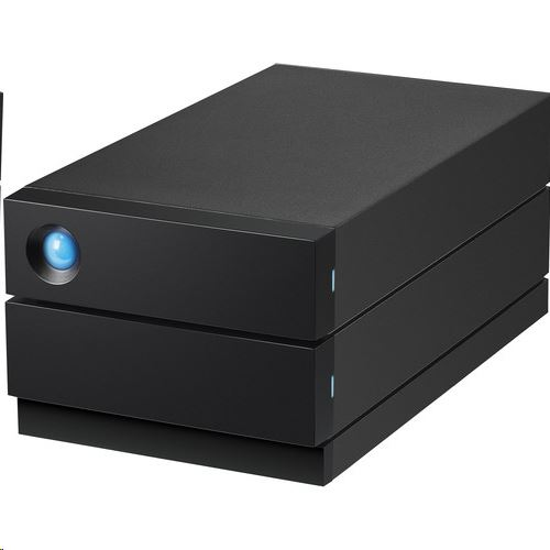 Външен хард диск LaCie 2big RAID 16TB (2x 8TB), USB 3.1 Type-C, Черен