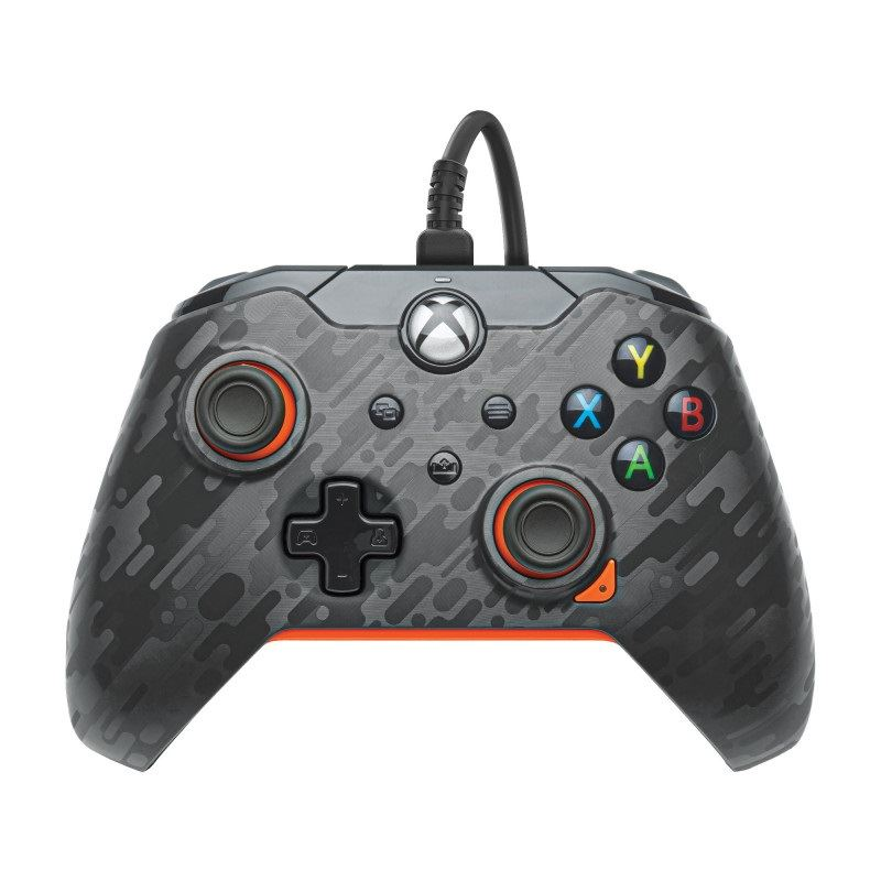 PDP Atomic Xbox Series X vezetékes kontroller fekete-narancs (049-012-CMGO) (049-012-CMGO)