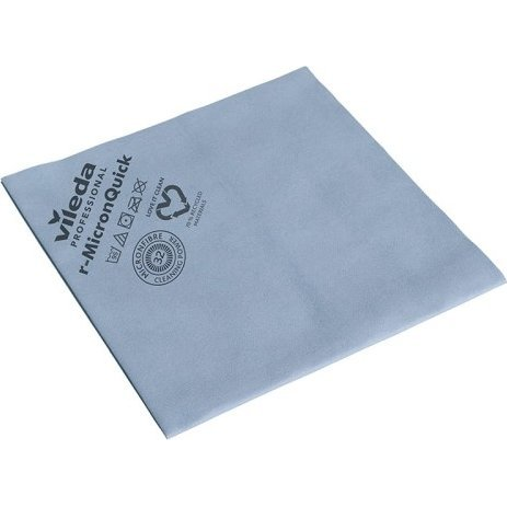 Vileda Törlőkendő mikroszálas préselt 38 x 40 cm MicronQuick _ kék (170605) (VILE-PROF-000975)