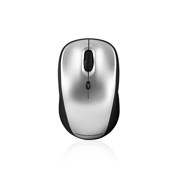 Modecom MC-WM6 безжична мишка 1600 DPI сива/черна