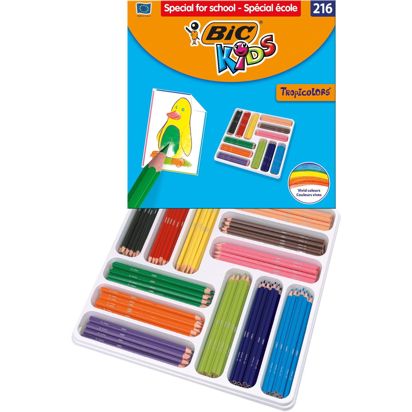 Box mix Tropicolors pasztellszínű dobozos keverék 216 db (3086123286160)