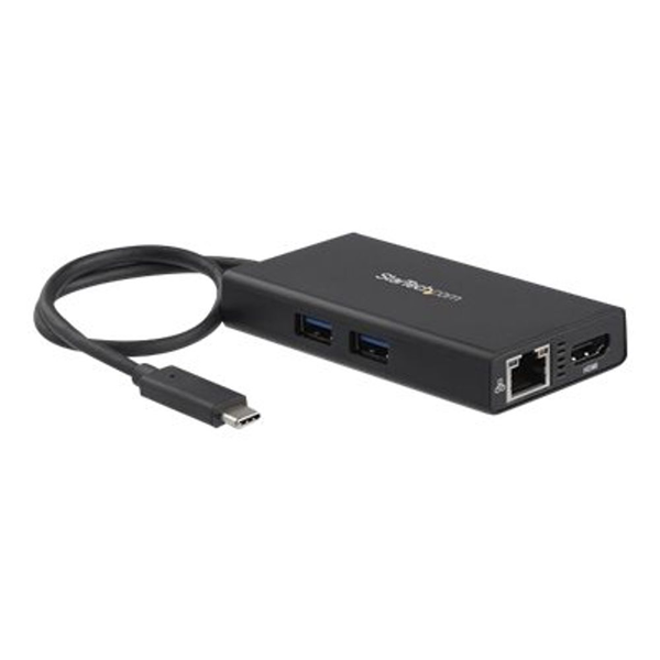 StarTech.com DKT30CHPD laptop dock & poortreplicator Bedraad USB 3.2 Gen 1 (3.1 Gen 1) Type-C Zwart