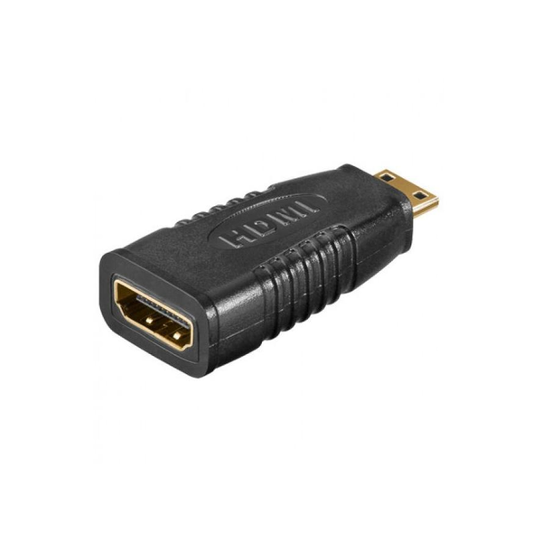 Techly Mini HDMI - HDMI M/F Čierna