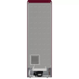 Gorenje Retró kombinált hűtőszekrény, 300l, M: 194 cm, HumidityControl, TotalNoFrost, E energiaosztály, Bordó