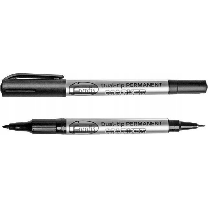 Marker Centrum CD/DVD Permanent Kétvégű Fekete (91270)