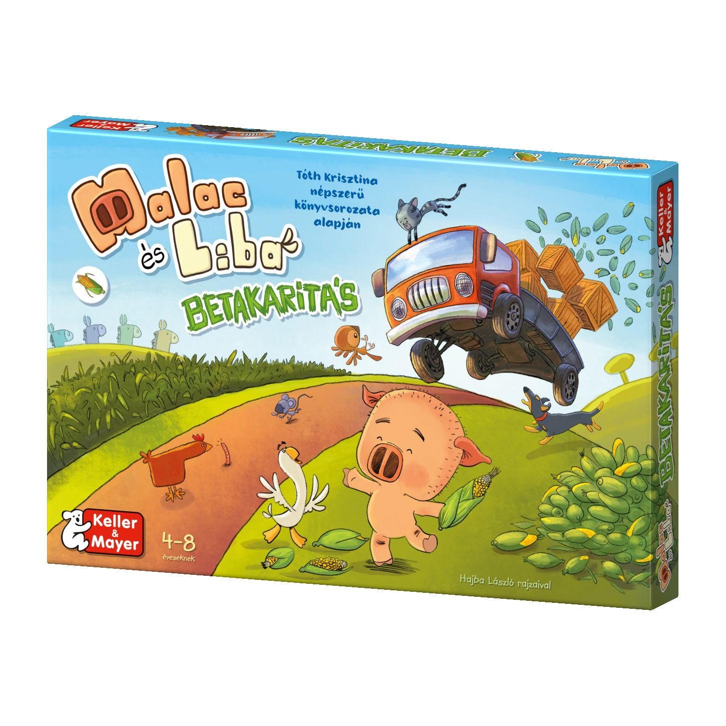 Malac és Liba Betakarítás társasjáték (713939)