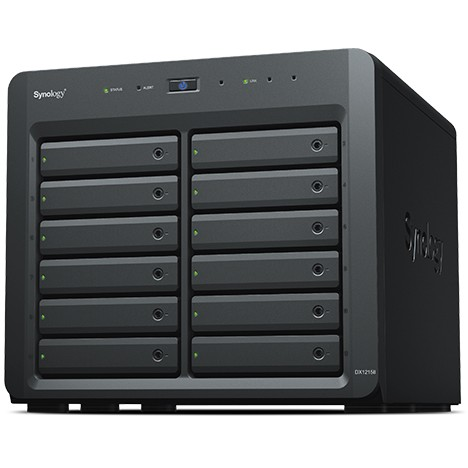Synology DX1215II 12-lemezes NAS-bővítés