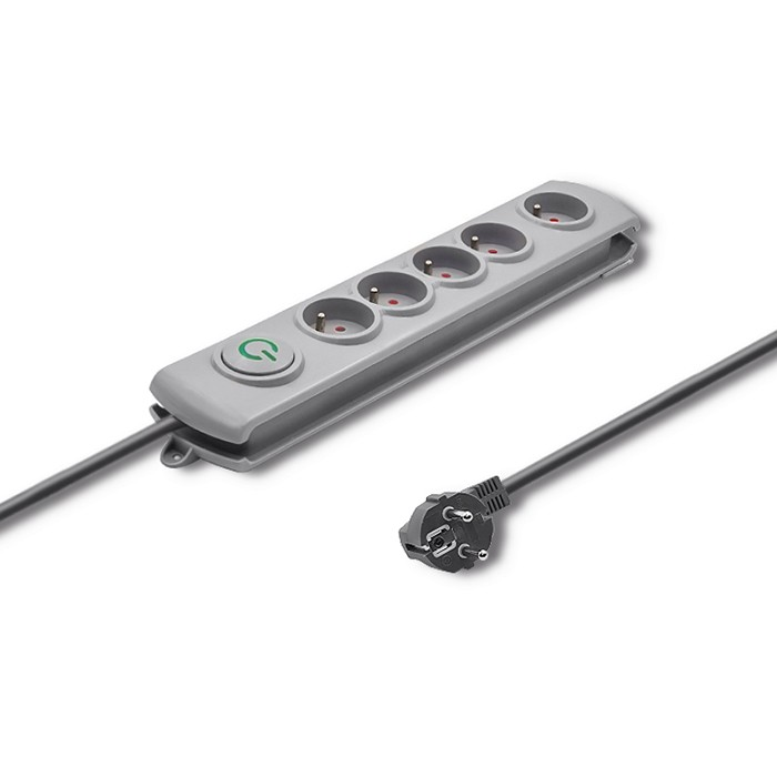 Qoltec 50272 5-ös túlfeszültség védő - elosztó 3m (50272)