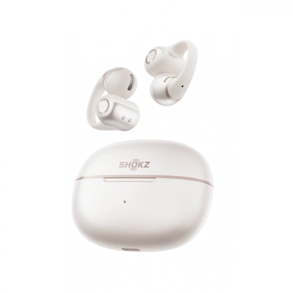 SHOKZ OpenDots 2 Headset Draadloos Oorklem Gesprekken/Muziek/Sport/Elke dag Bluetooth Wit