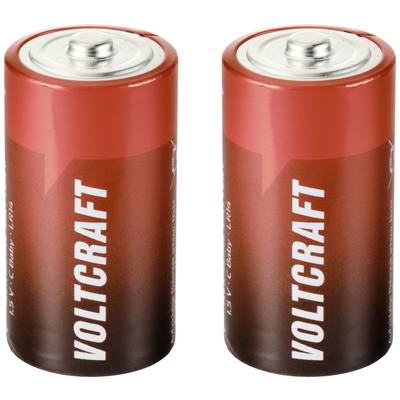 VOLTCRAFT Babyelem Industrial LR14 Alkáli mangán 1.5 V 7500 mAh 2 db (VC-12714180) (VC-12714180)