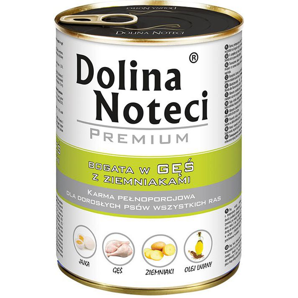 Dolina Noteci Premium bogata w gęś z ziemniakami 400 g