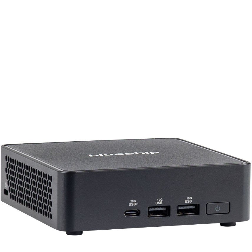bluechip BUSINESSline M1530 Intel Core 3 100U 8 GB DDR5-SDRAM 500 GB SSD Windows 11 Pro Mini PC Fekete (556552)