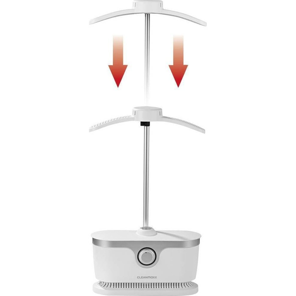 Forró levegős vasaló ingekhez és blúzokhoz, fehér, 1800 W, CleanMaxx 00384