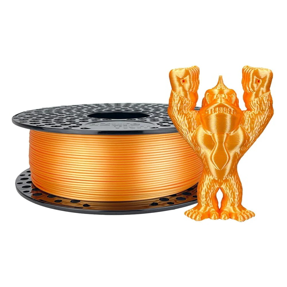 AzureFilm FL171-2010 Filament PLA Silk 1.75 mm 1 kg - Narancssárga (FL171-2010)
