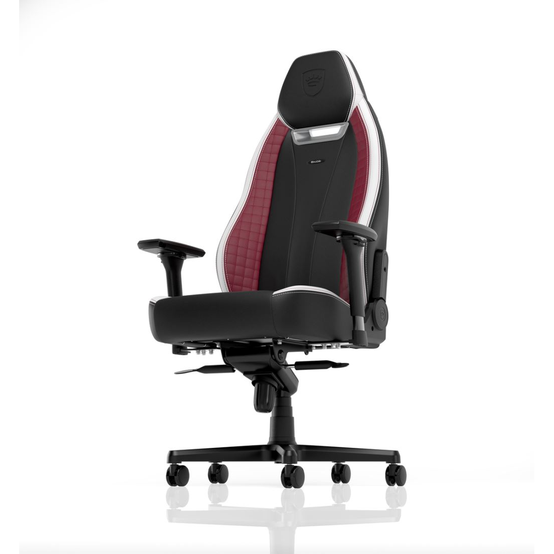 noblechairs LEGEND PU Bőr gaming szék Fekete/Fehér/Piros (NBL-LGD-GER-BWR) (NBL-LGD-GER-BWR)