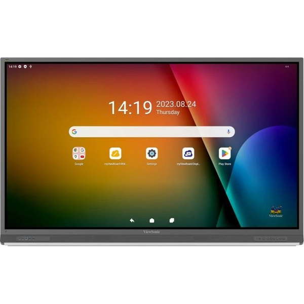 Viewsonic IFP7552-2F interactief whiteboard 190,5 cm (75") 3840 x 2160 Pixels Touchscreen Zwart HDMI