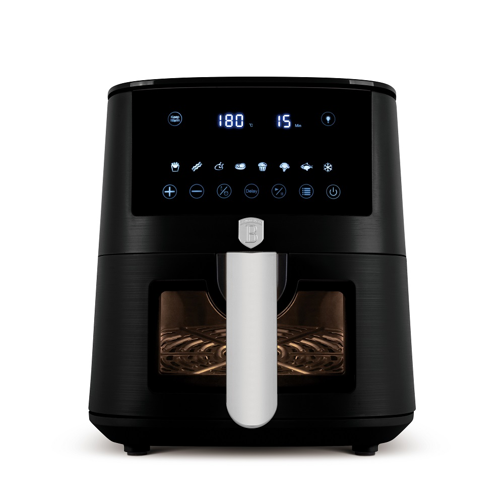 Berlinger Haus BH/9557 AirFryer Forrólevegős sütő 5L 1400 Watt - Fekete (BH/9557)